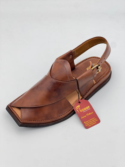 Half Kaptan T shape (Cognac Brown)