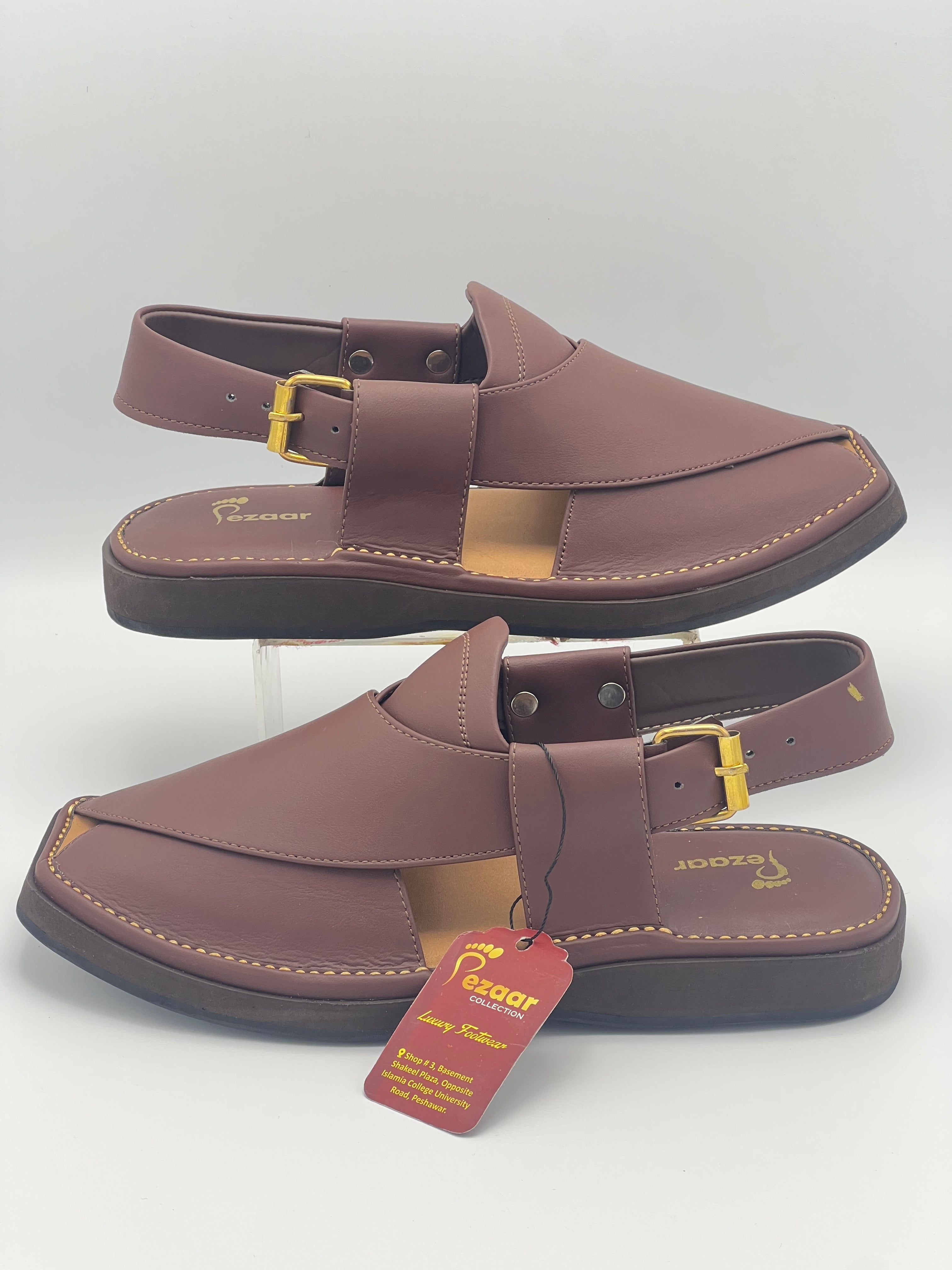 Goll Upper touch pure leather (Brown Matte)