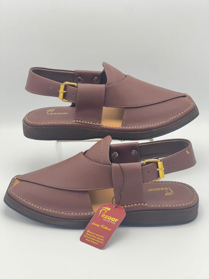 Goll Upper touch pure leather (Brown Matte)