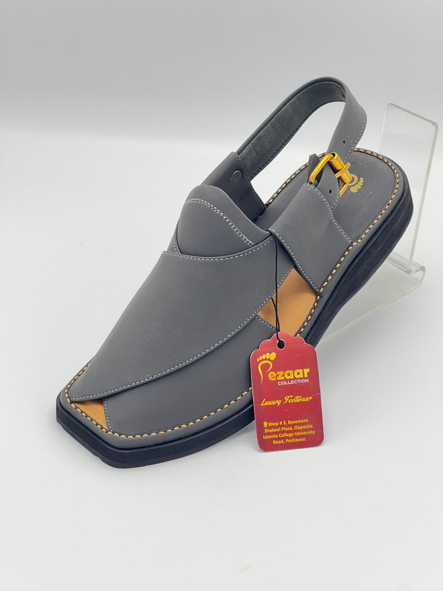 Goll Upper touch pure leather (Gray)