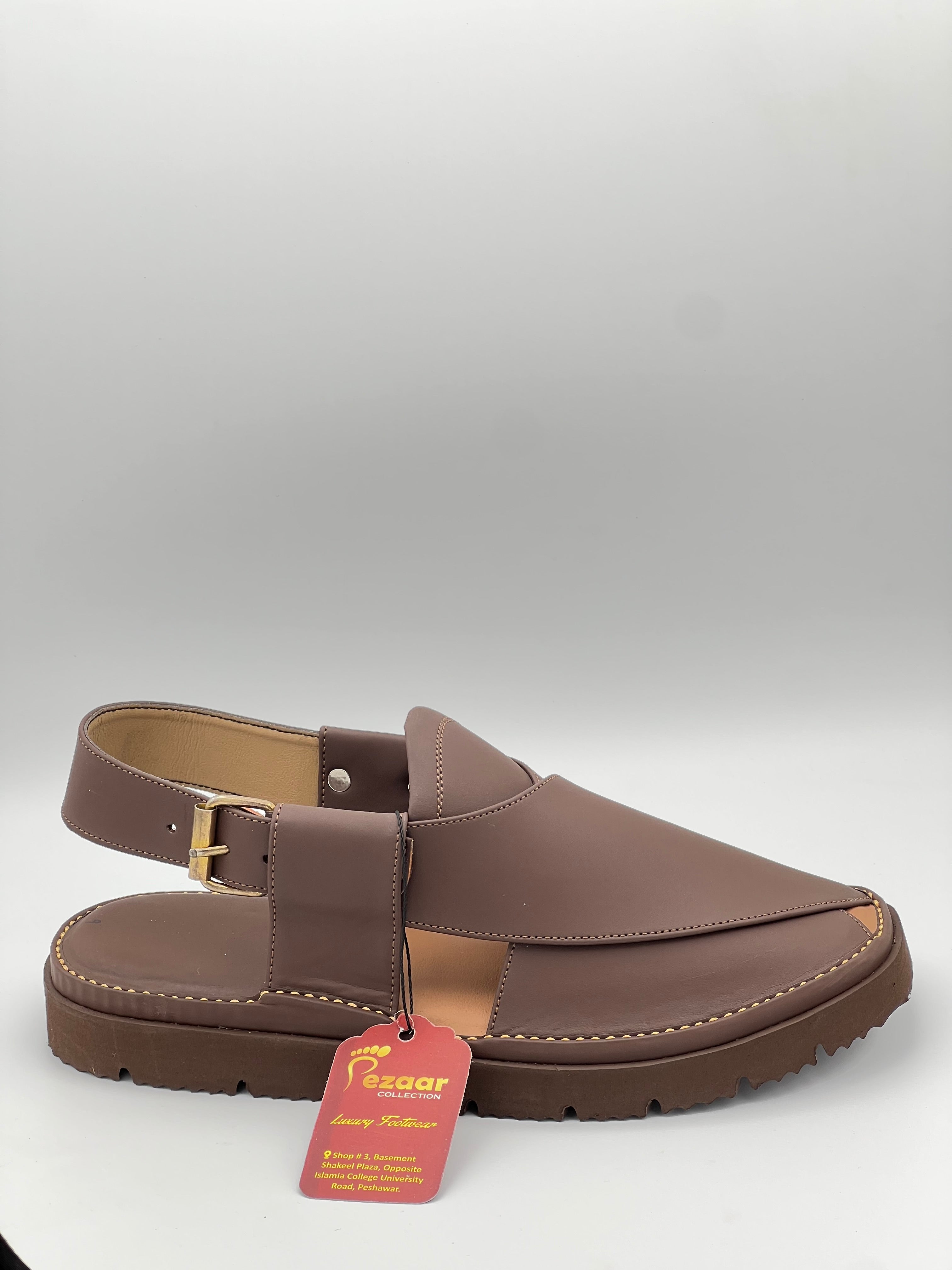 Gogo Round Shape Brown Sketcher Sole (Light Weight)