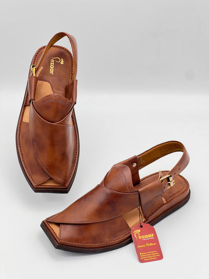 Half Kaptan T shape (Cognac Brown)