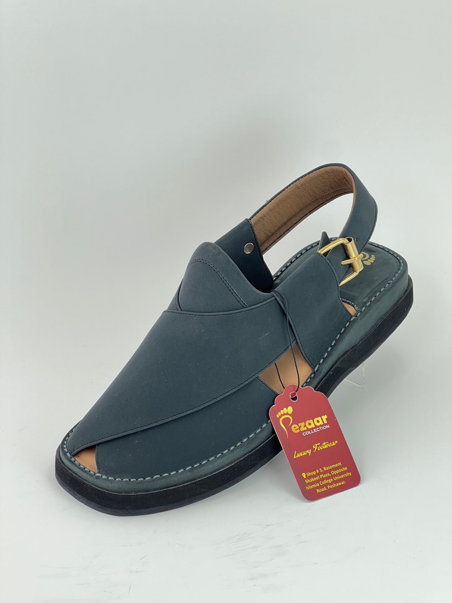 Gogo Premium peshawari chapal(Blue)