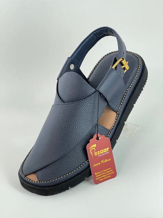 Gogo Skecher sole Medicated chapal (Blue)