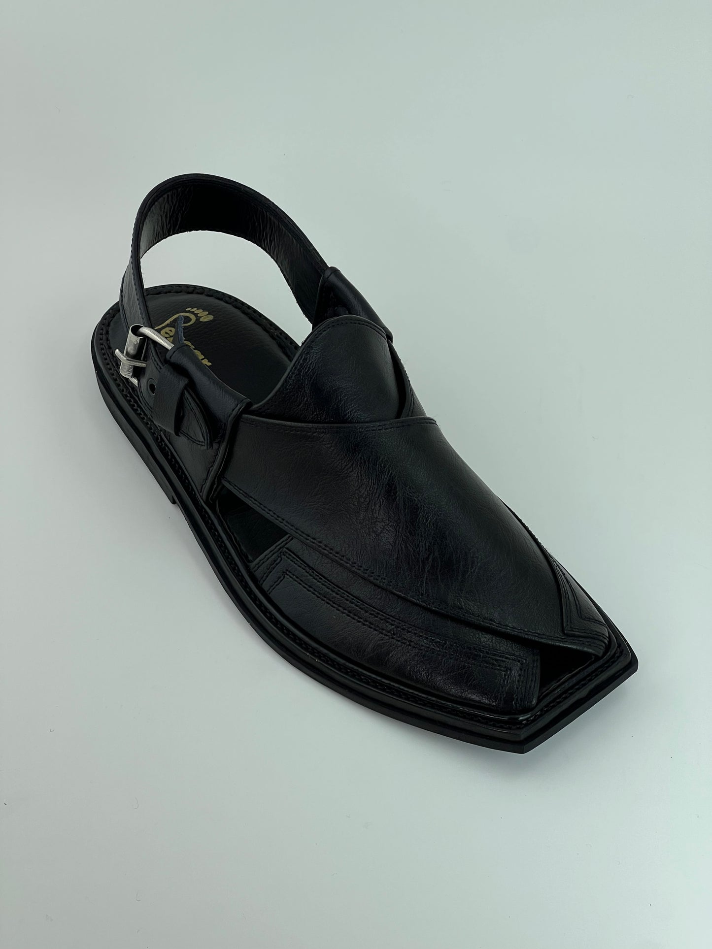 Classic Peshawari Chapa cut shape – Soft Leather Comfort Sole