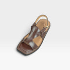 Panjedar Chappal Chocolate Brown
