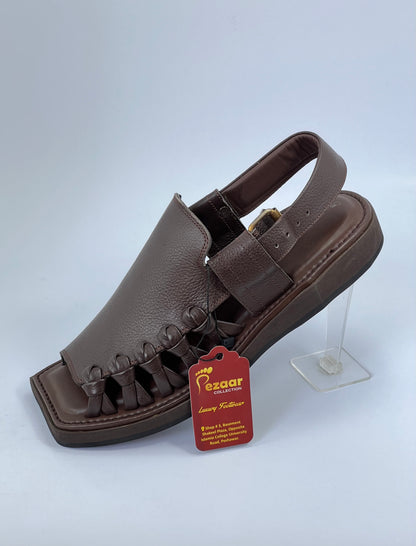 Balochi Hand made Original Chapal(brown)