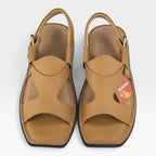 Panjedar Chappal (Matte Beige)