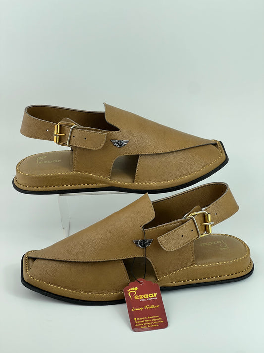 New Zardari  One Piece Peshawari chapal(Golden)