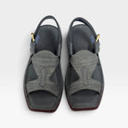 Panjedar Chappal (Fabric Black)