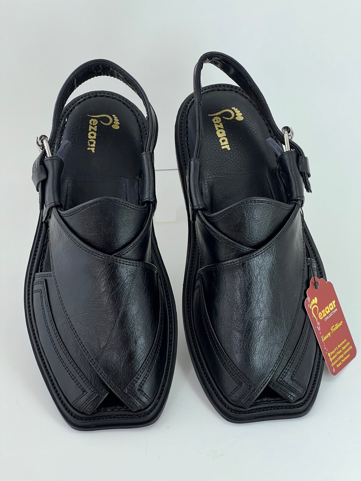 Classic Peshawari Chapal – Soft Leather Comfort Sole
