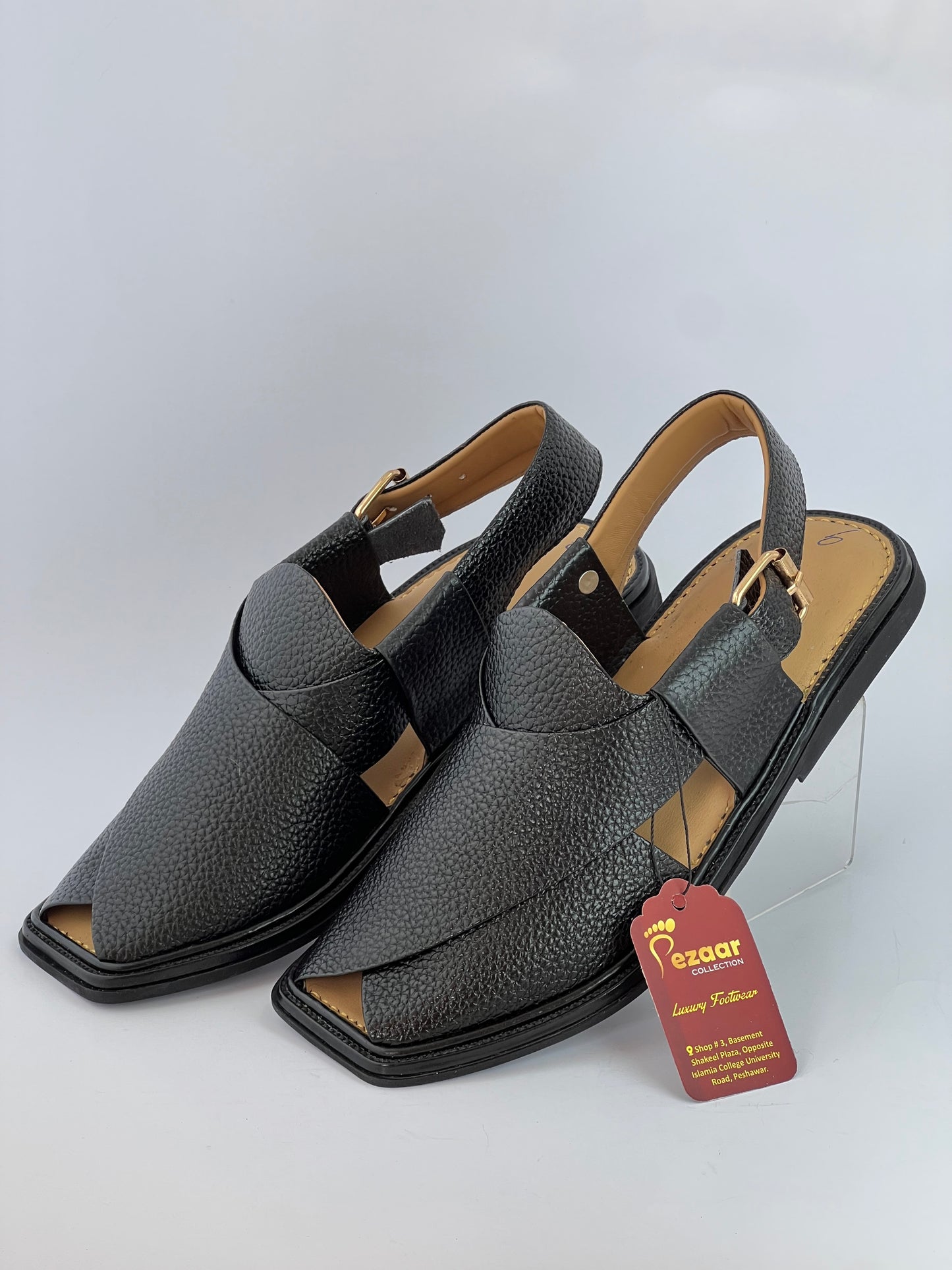 Smart Zalmi Chapal Soft padded(Danidar Black)