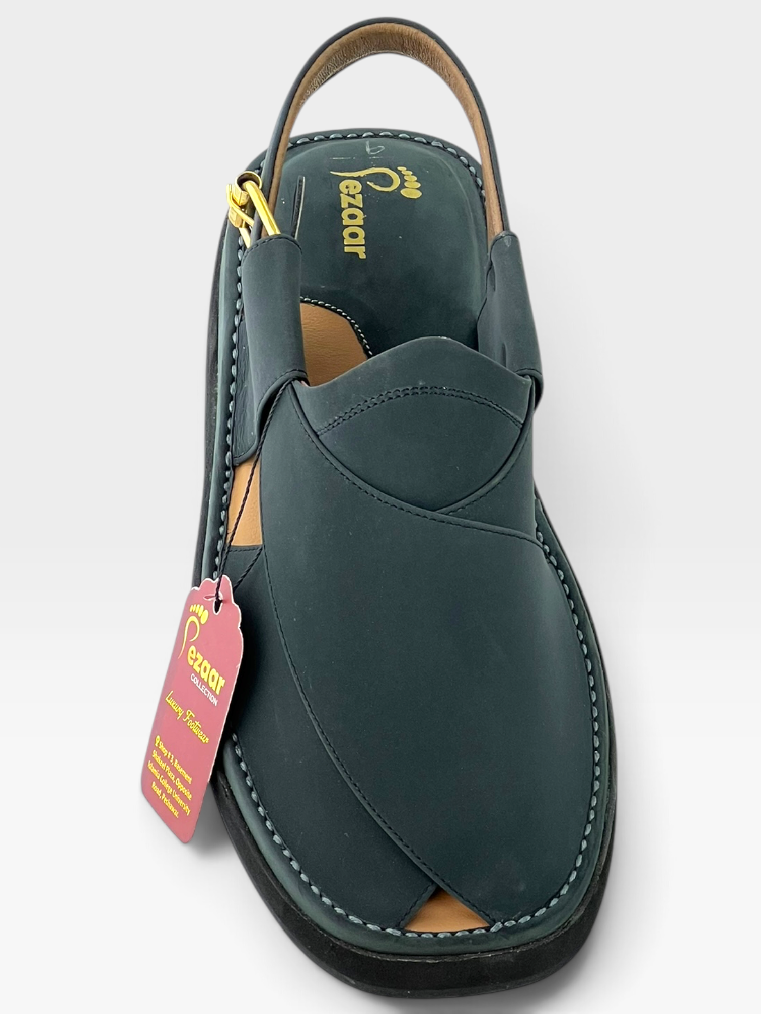 Gogo Premium peshawari chapal(Blue)