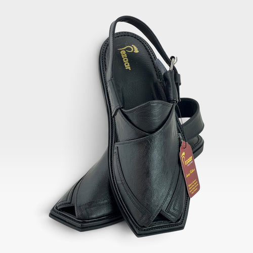 Classic Peshawari Chapa cut shape – Soft Leather Comfort Sole