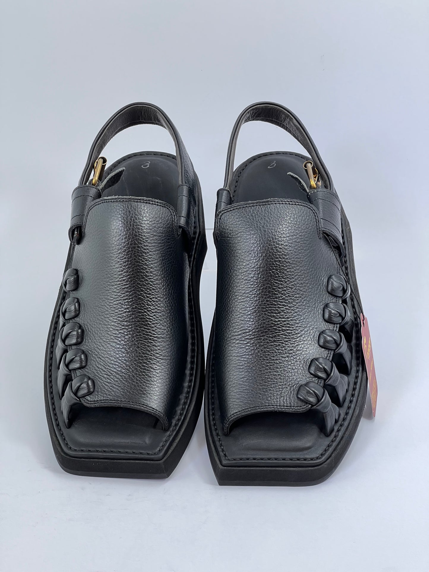 Balochi Hand made Original Chapal(black)