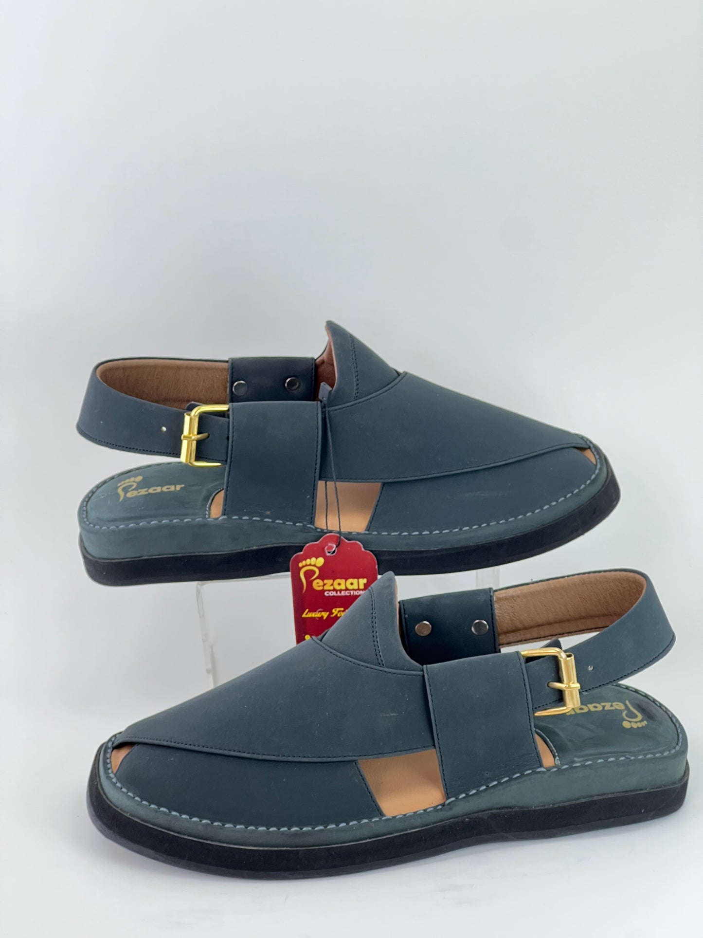 Gogo Premium peshawari chapal(Blue)