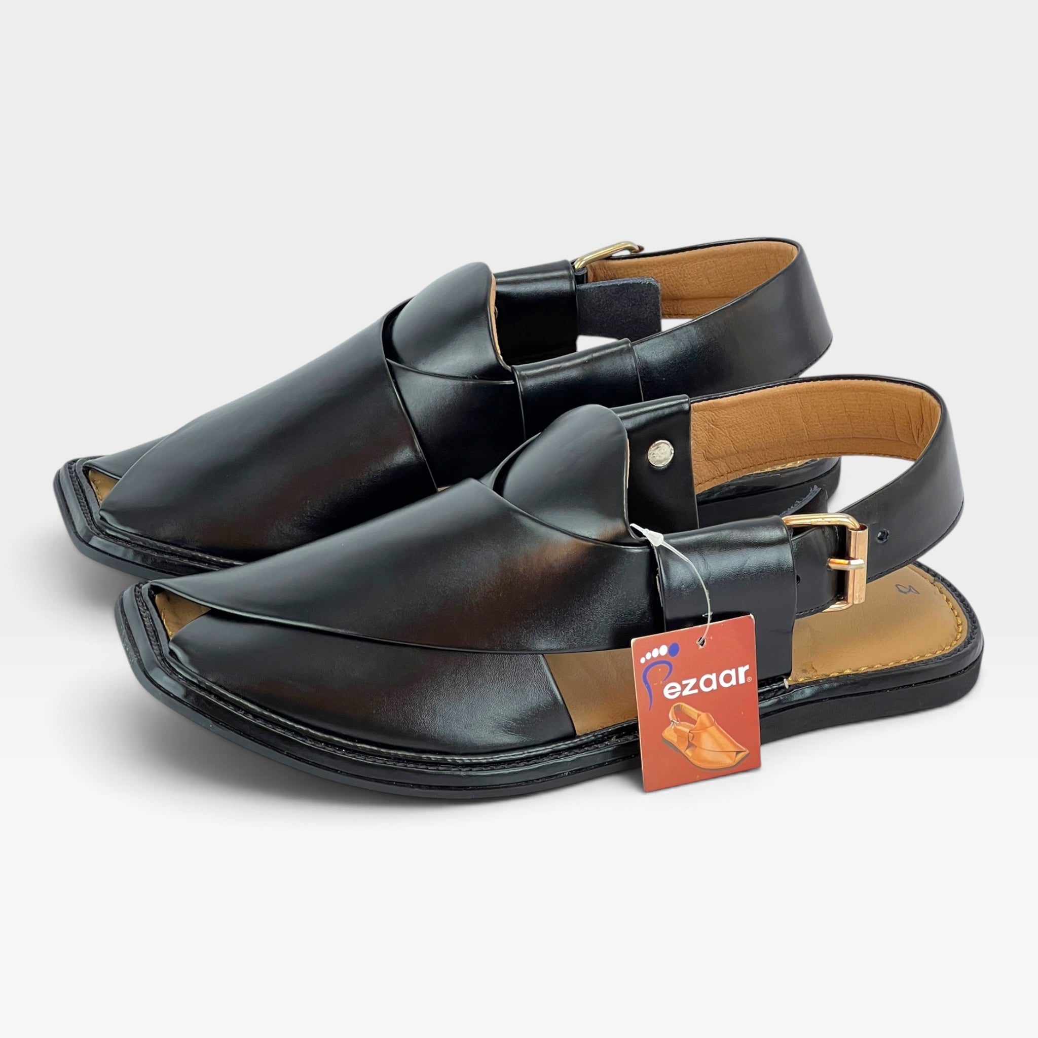 Smart Zalmi Chapal Soft padded(Dark brown)