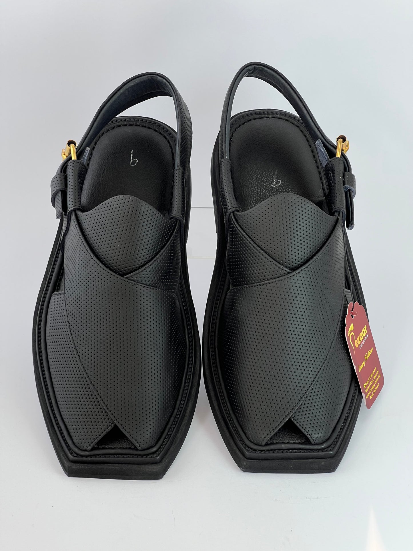 Dotted kaptan medium sole black