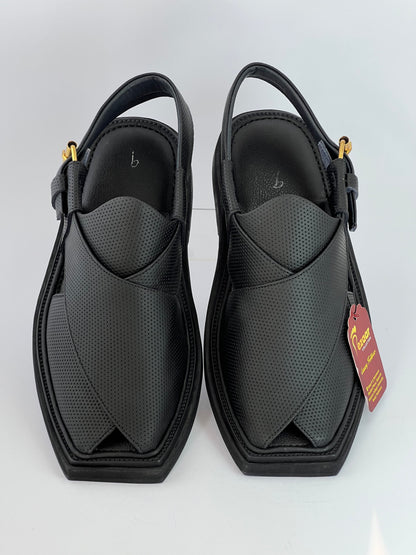 Dotted kaptan medium sole black