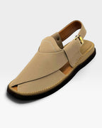 Gogo Premium peshawari chapal(Cream)