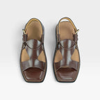 Panjedar Chappal Chocolate Brown