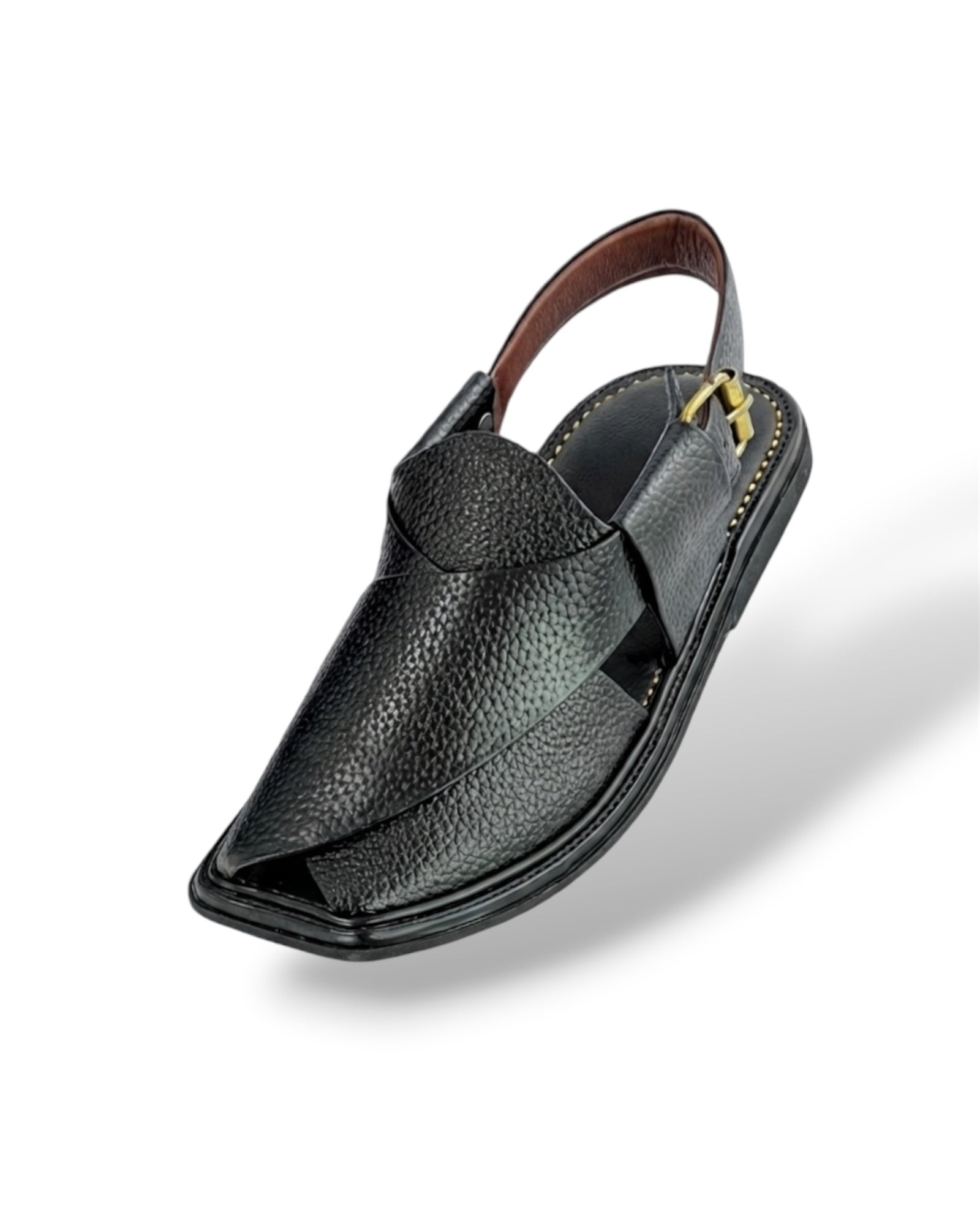 Smart Zalmi Chapal Soft padded(Danidar Black)
