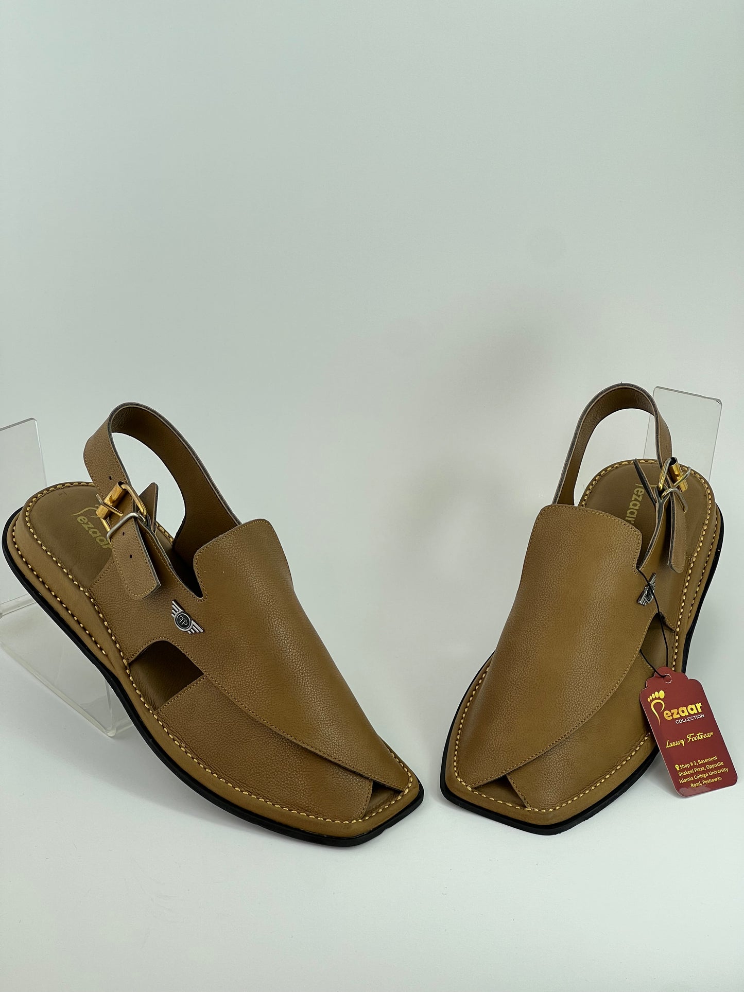 New Zardari  One Piece Peshawari chapal(Golden)