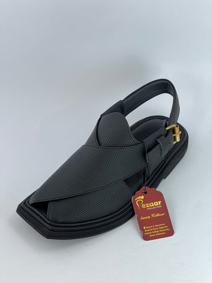 Dotted kaptan medium sole black