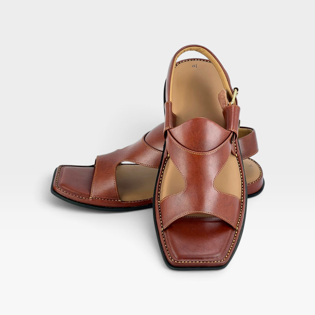 Panjedar Chappal (Burgundy)