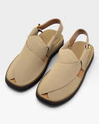 Gogo Premium peshawari chapal(Cream)