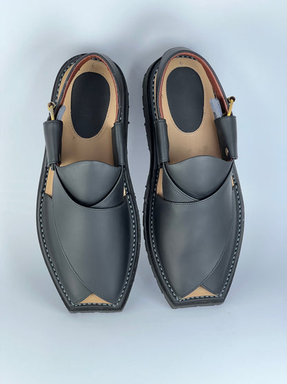 Vibram Chappal T Shape matte black (light weight )