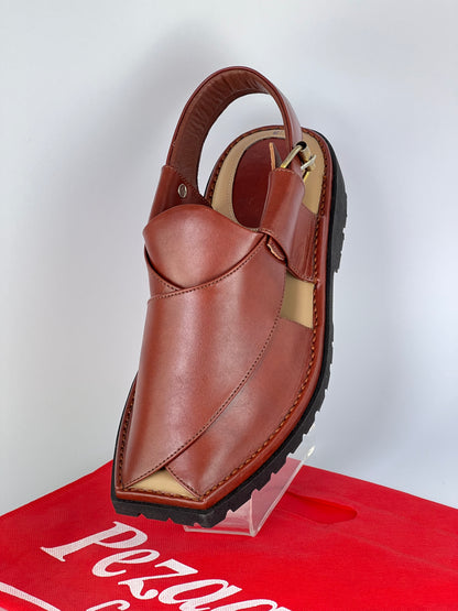 Vibram Chappal T Shape Burgundy (light weight )