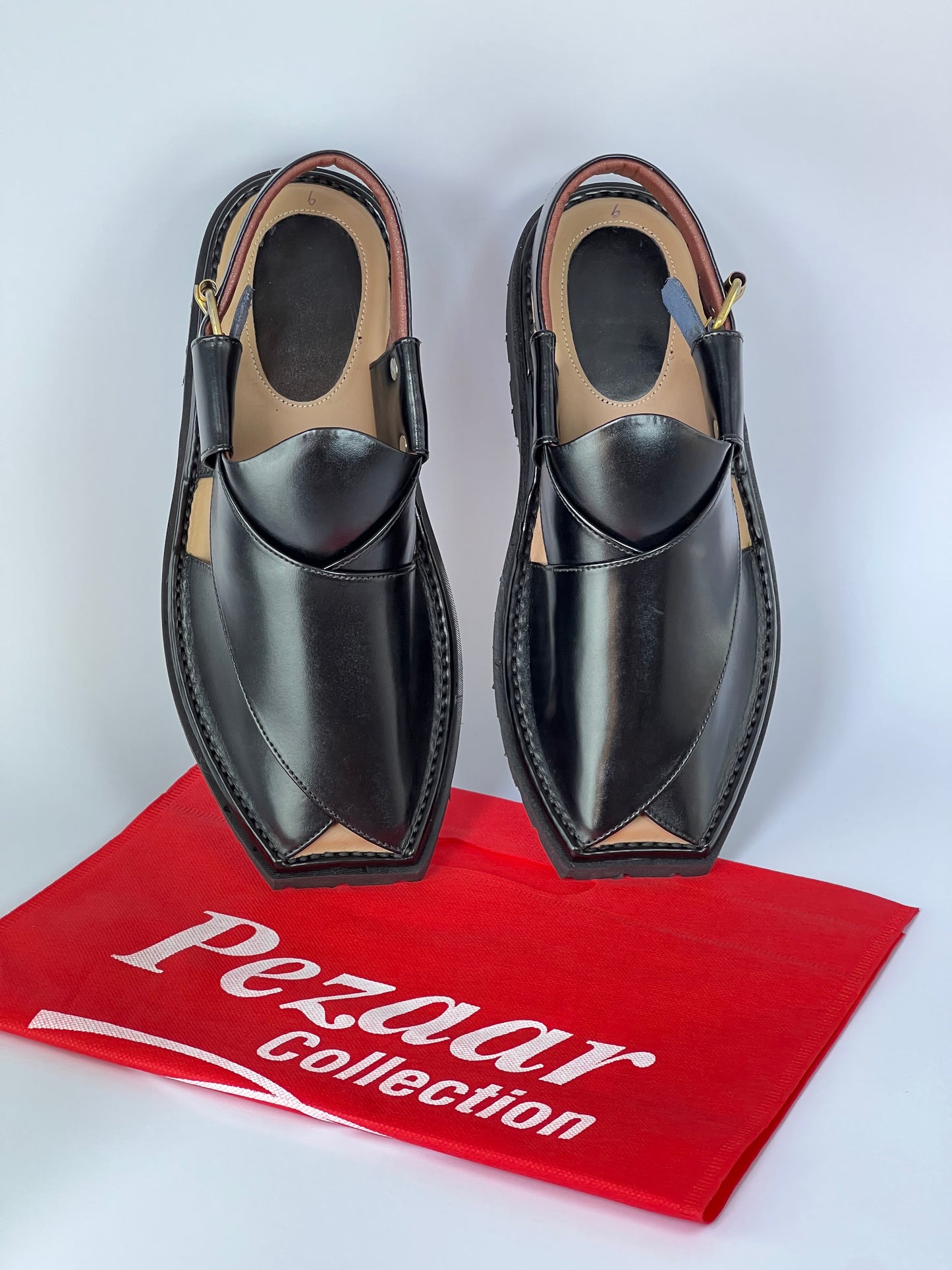 Vibram Chappal T Shape Jet black (light weight )