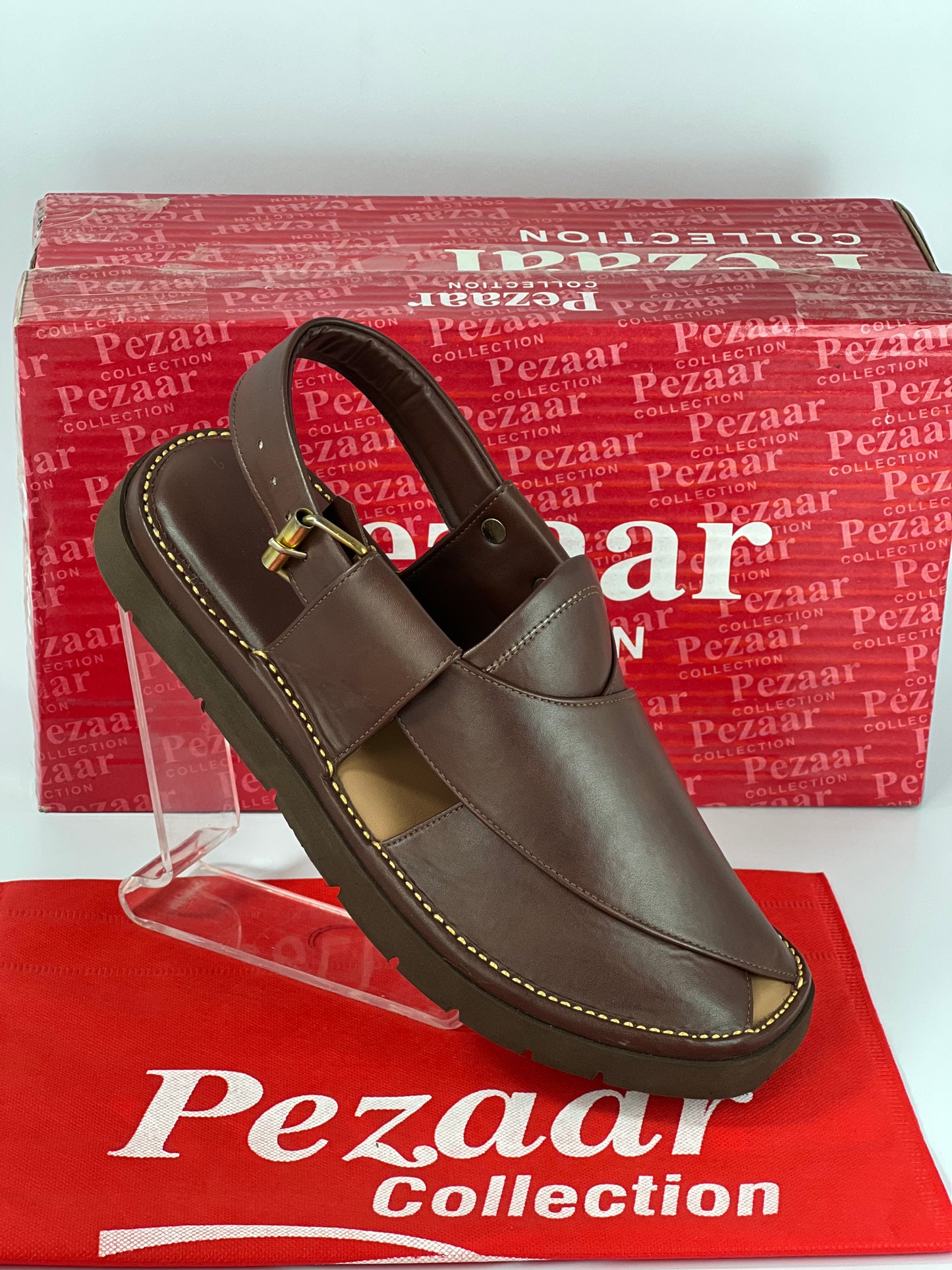 Gogo Round Shape Brown Sketcher Sole