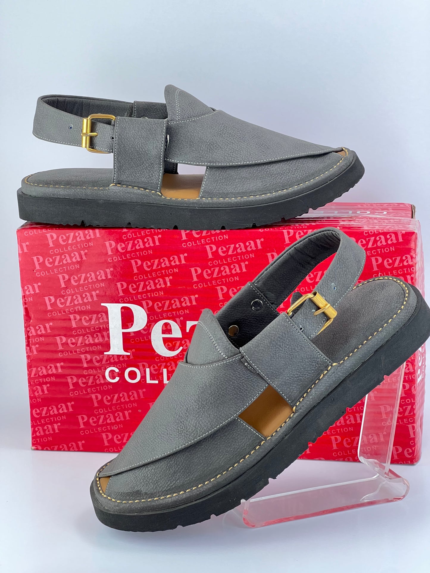 Gogo Round Shape Black Texture Sketcher Sole