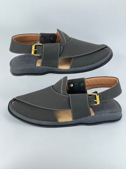 Gogo Round Shape Black Texture(Light Weight)