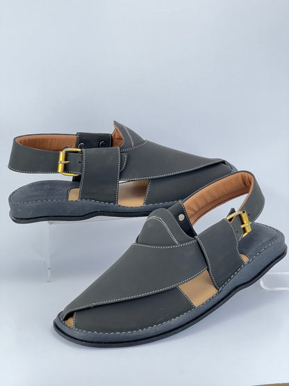 Gogo Round Shape Black Texture(Light Weight)