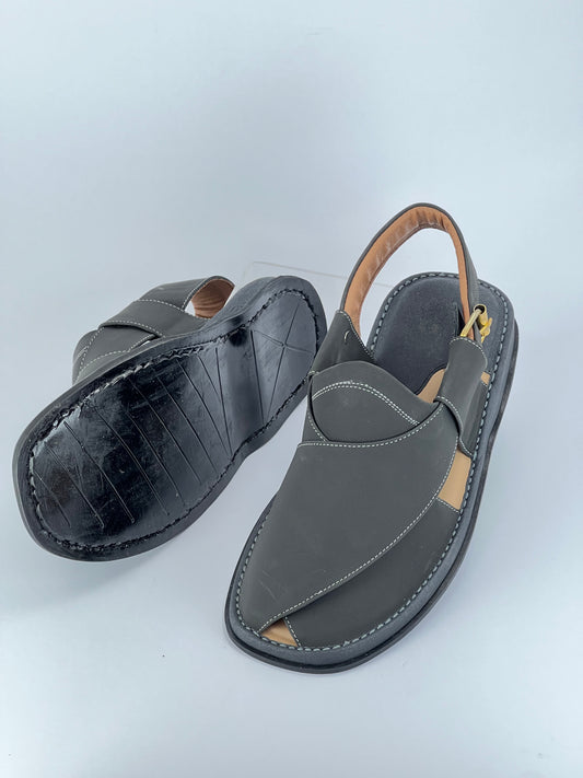 Gogo Round Shape Black Texture(Light Weight)