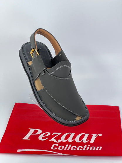 Gogo Round Shape Black Texture(Light Weight)