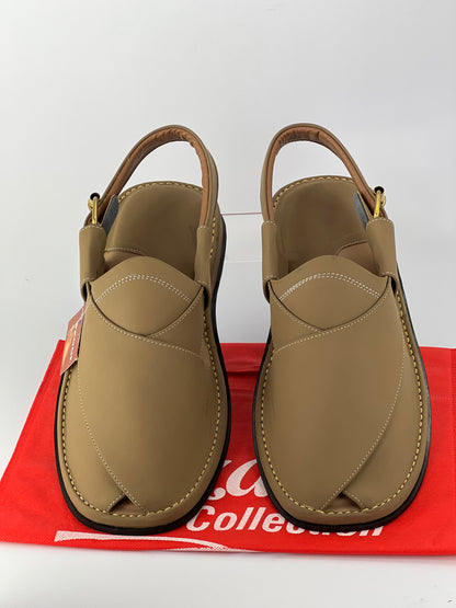 Gogo Round Shape Stone Khaki Light Weight