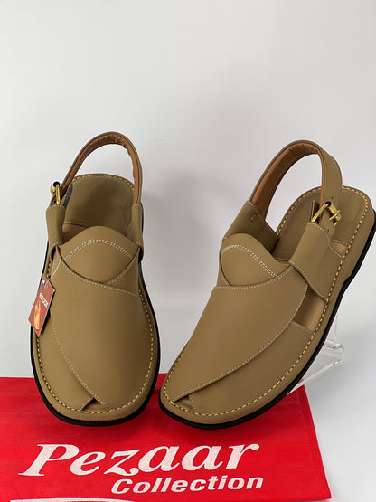 Gogo Round Shape Stone Khaki Light Weight