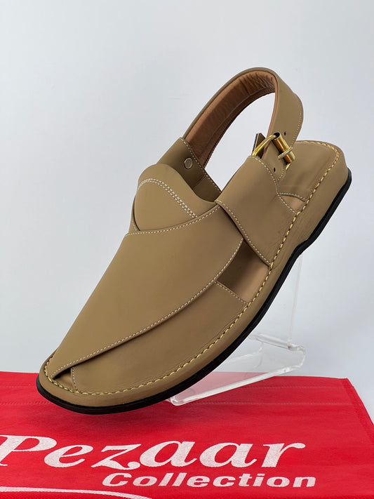 Gogo Round Shape Stone Khaki Light Weight