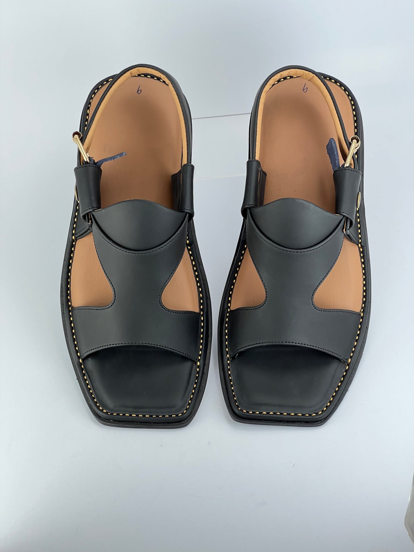 Panjedar Chappal (Matte Black)