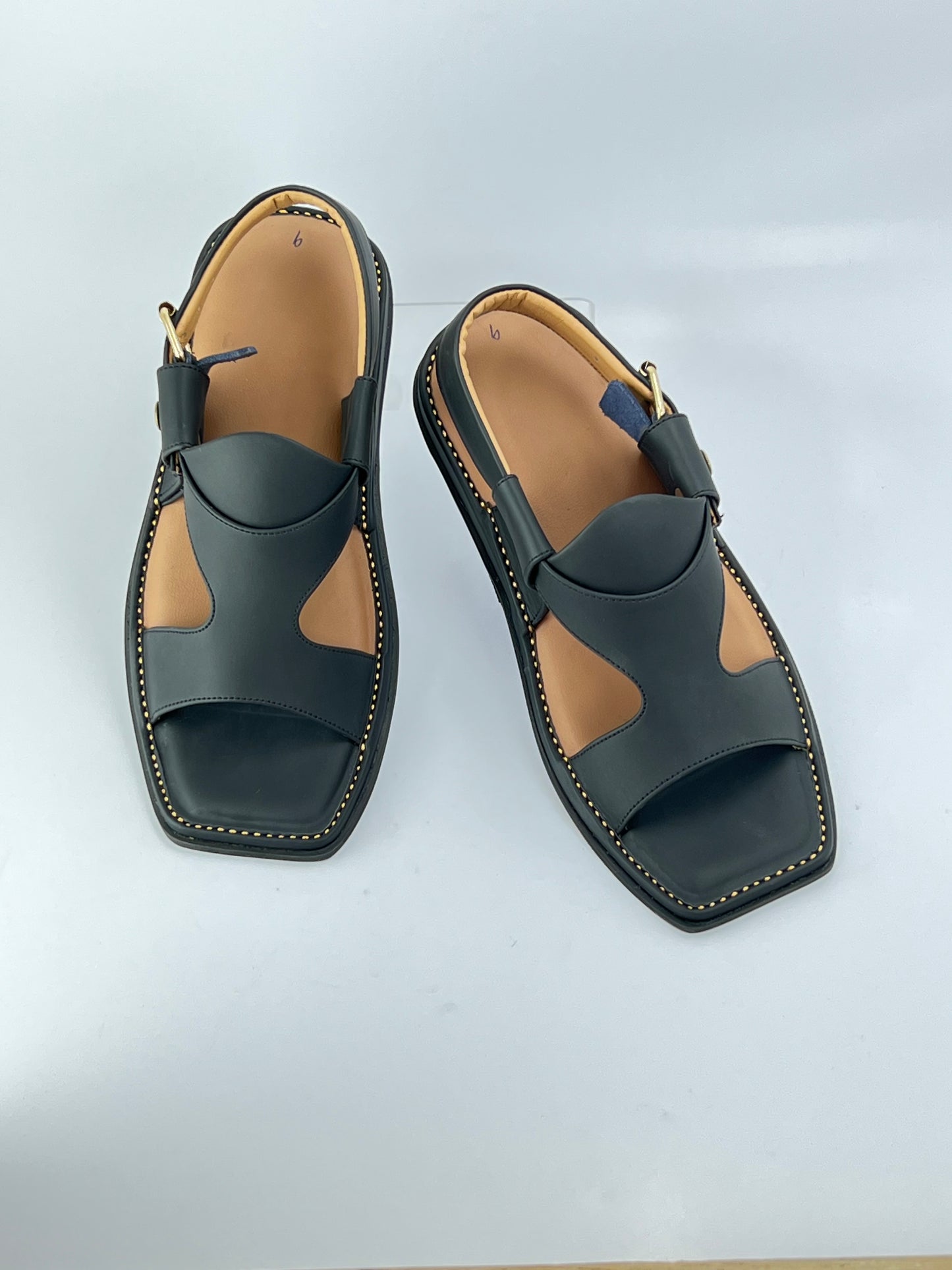 Panjedar Chappal (Matte Black)
