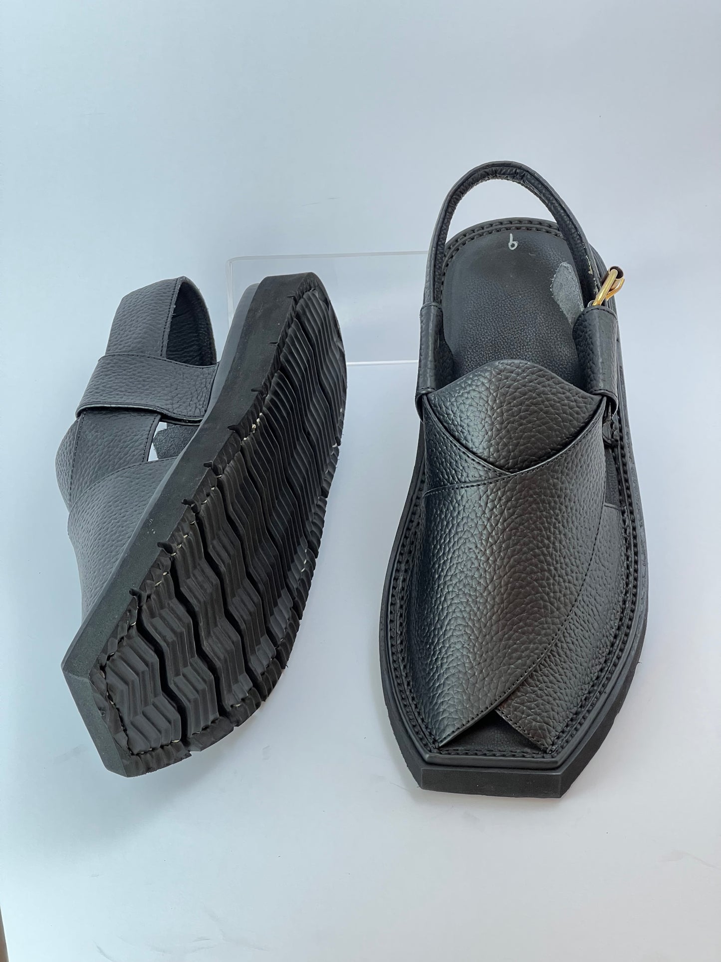 Kaptan Skitcher sole High Kuram black texture (light weight)