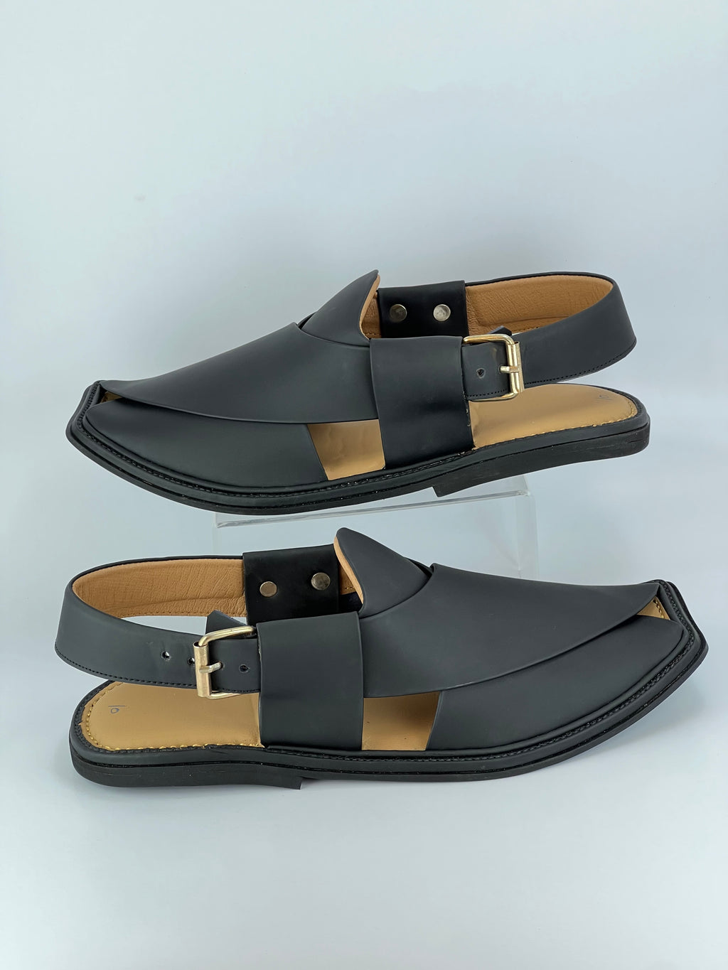 Smart Zalmi Chapal Soft padded(Matte Black)
