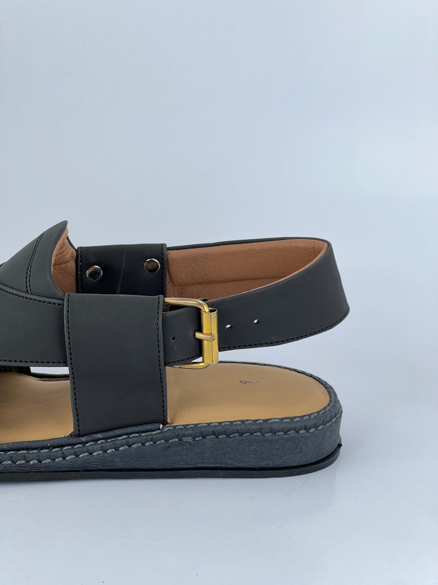 T Gear soft padded lefti sole washable (color Matte Black)