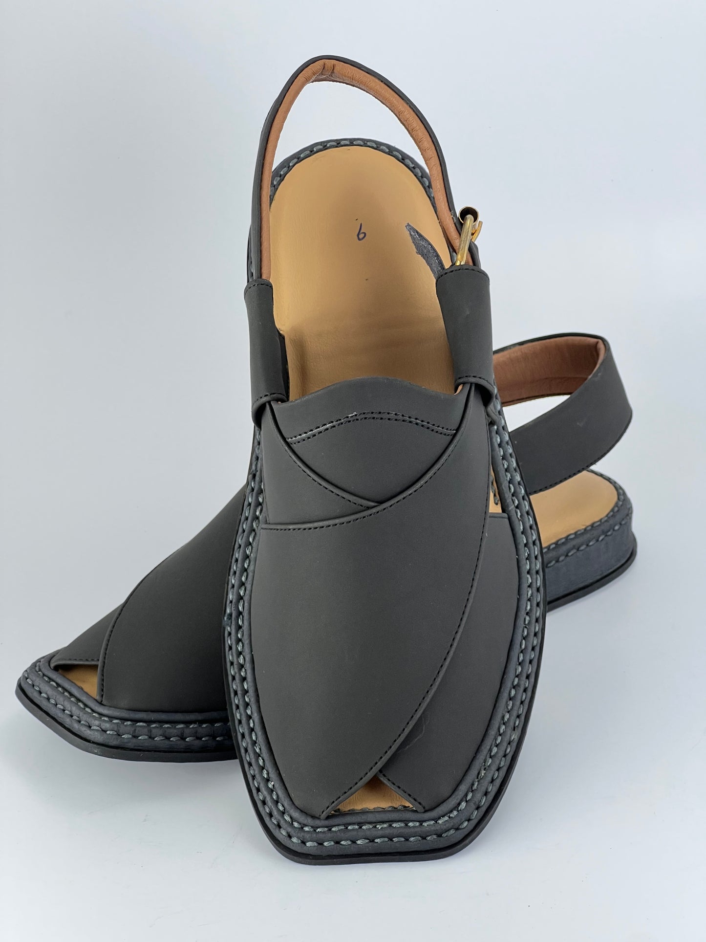 T Gear soft padded lefti sole washable (color Matte Black)