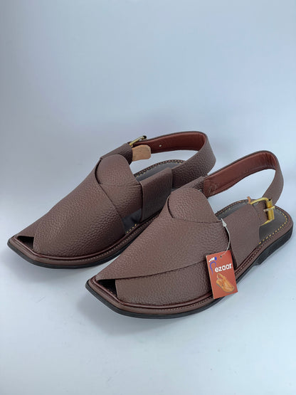 Smart Zalmi Chapal Soft padded(Danidar Brown)