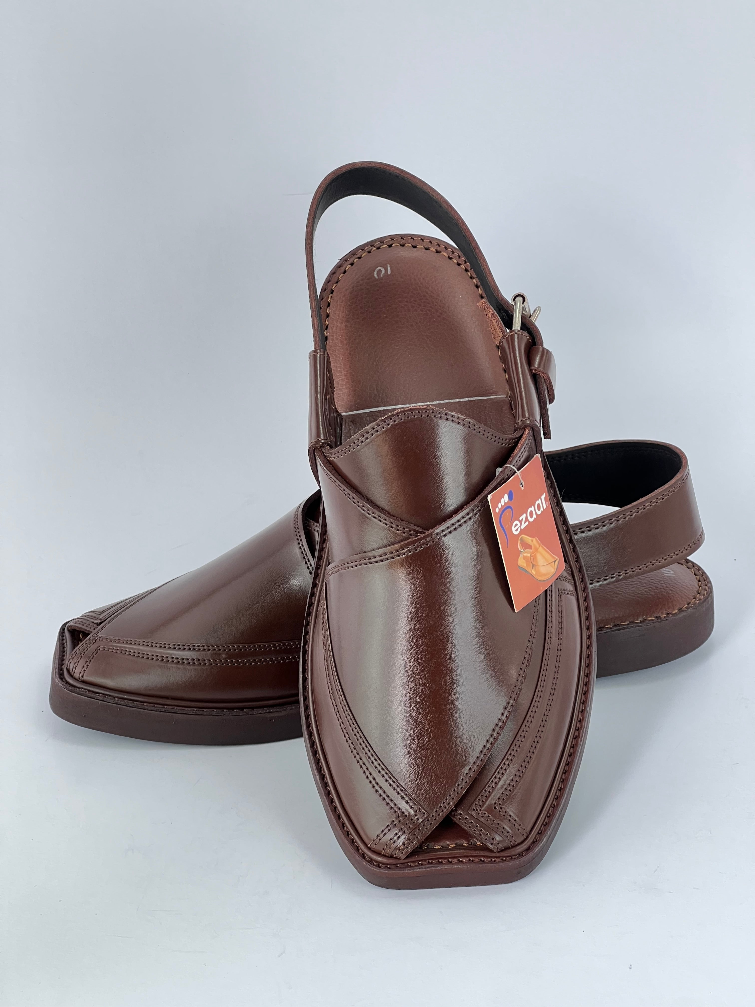 Premium takidary original leather Mediume sole(Brown)